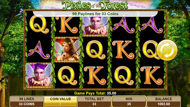 Pixies of the Forest Slot Machine