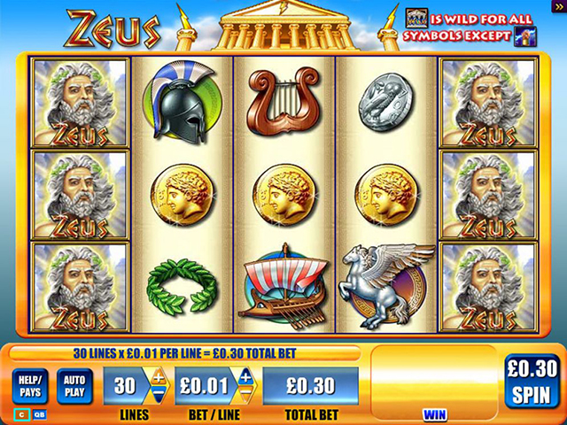 Zeus Slot Machine WMS